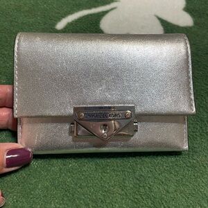 Michael Kors Metallic Silver Wallet
